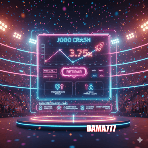 Jogue Crash na DAMA777!
